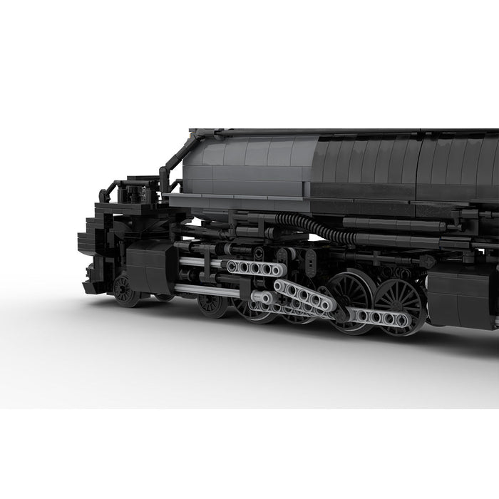 MOC-89126 1/40 4014 Big Boy Dynamic RC Train Model Building Blocks Set (3200pcs+/Black) enginediyshop