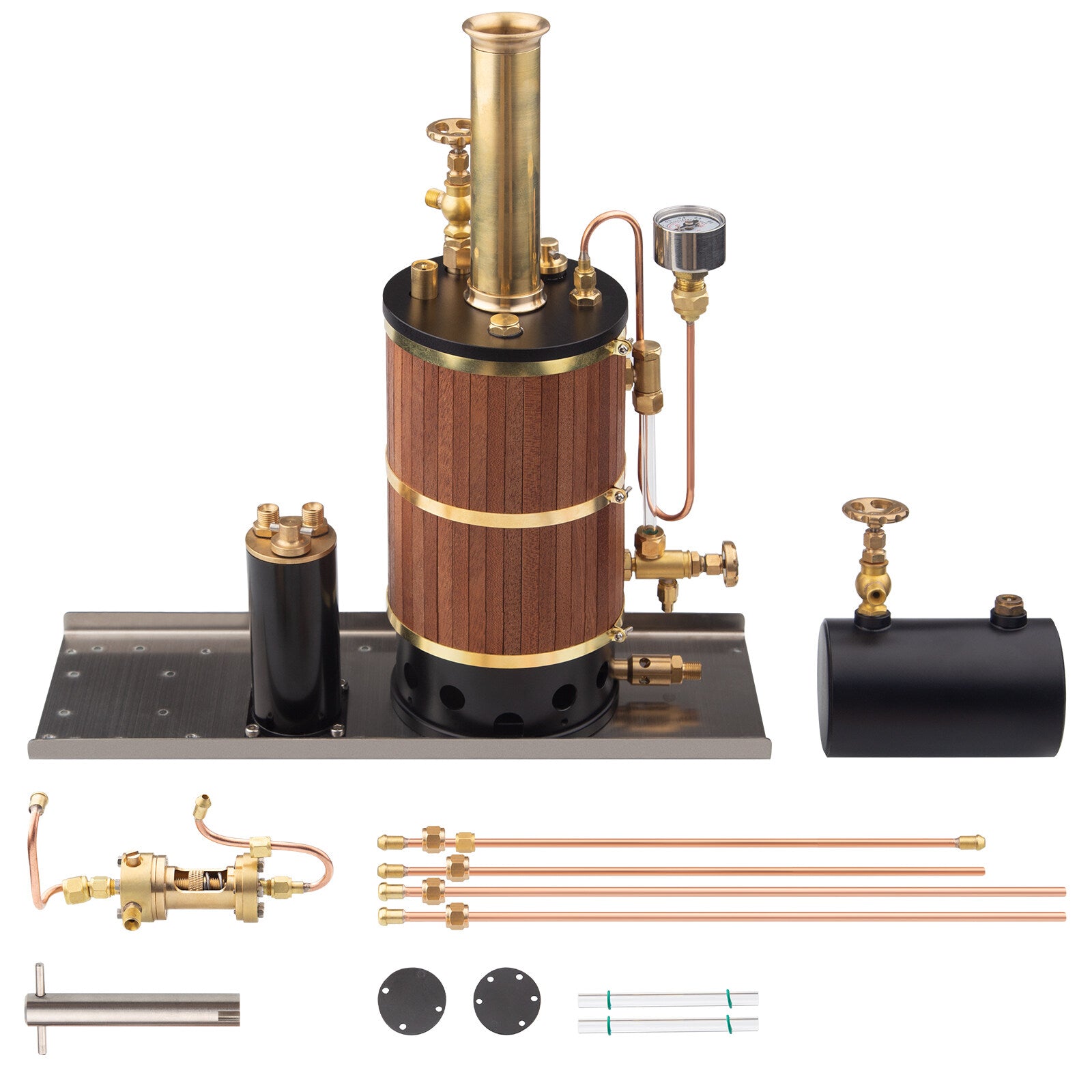 Vertikaler Kessel Dampfkessel Modell für Dampfschiffsmotor Modell - 230 ml 1