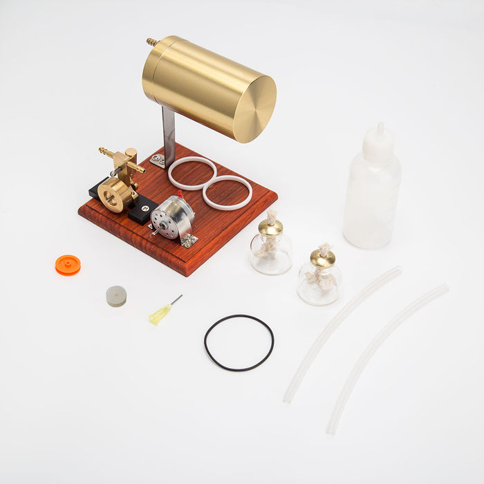 Mini Swing Type Steam Engine Generator Steam Power Machine Educational and Hobby Gift enginediyshop