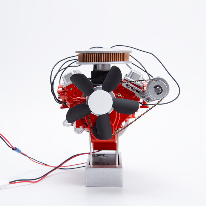 ENJOMOR V8 Internal Combustion Engine Model Kit 1/6 Scale Working 3D-P ...