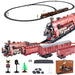 Alloy Electric Train Set Model with Carriage and Long Track, Gift for Boys and Girls enginediyshop