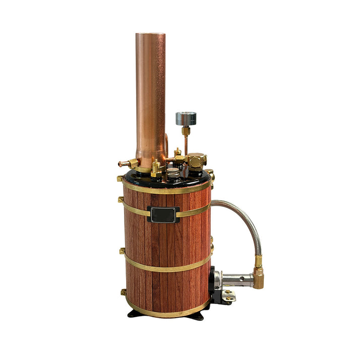 RW-B2 Vertical 500mL Copper Boiler Steam Boiler Model For Boat enginediyshop