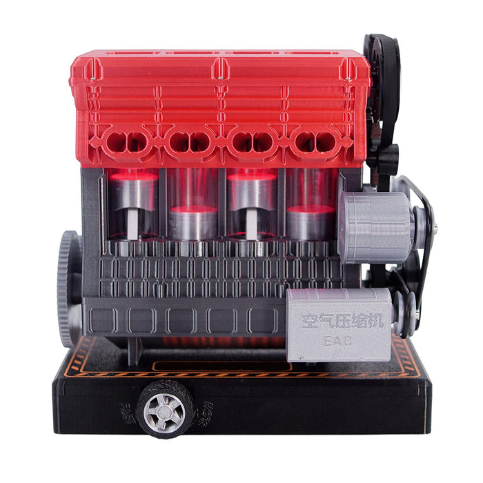 ENJOMOR 3D Printed Inline Four-Cylinder Engine Model Kit-150+PCS enginediyshop