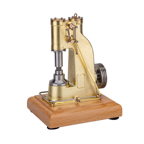 Miniatur-Modell einer Messing-Kolben-Schmiedemaschine für die industrielle Schmiede 