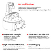 Ultra Mini Desktop CNC Machine Model with G-Code Control enginediyshop
