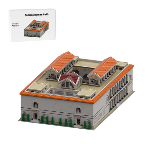 Ancient Roman Bath Historical Display Building Block Set-30812PCS enginediyshop