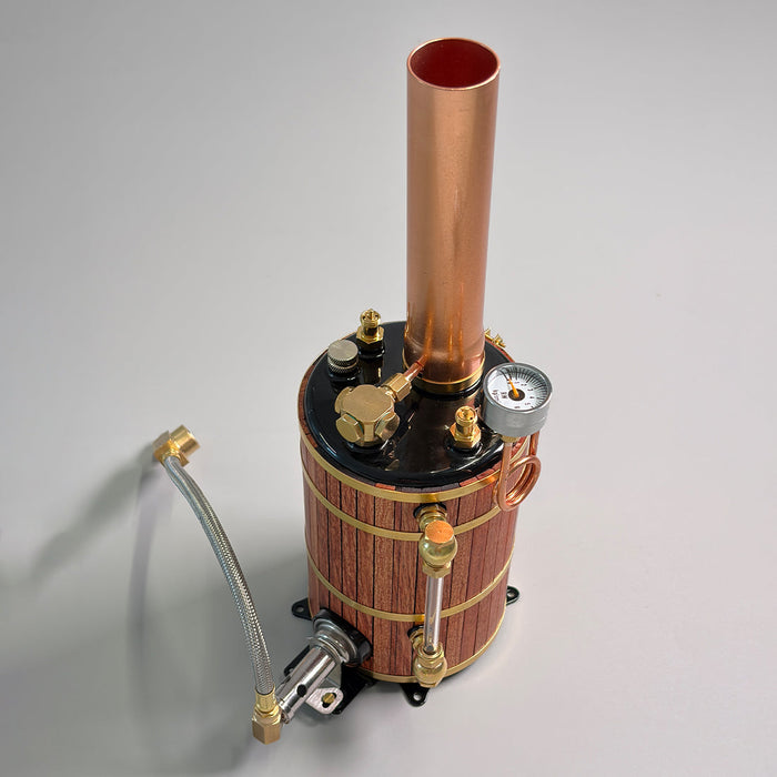 RW-B2 Vertical 500mL Copper Boiler Steam Boiler Model For Boat enginediyshop