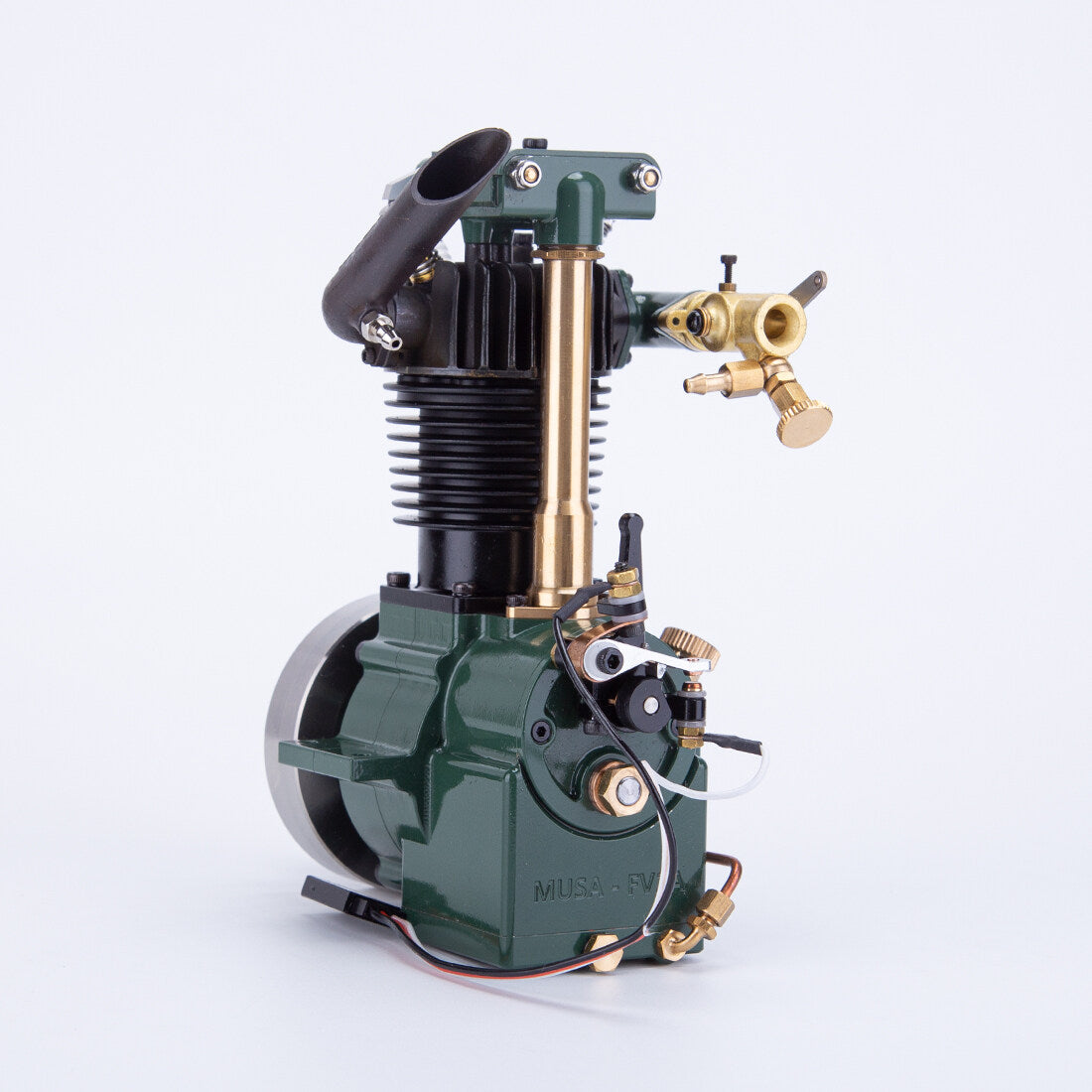RETROL & MUSA Engine FV1A 7cc Vertical Single Cylinder 4 Stroke Air Cooled Gasoline IC Engine KW-OHV enginediyshop