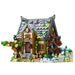 Medieval MOC Vintage WaterMill Building Blocks Set（1873PCS） enginediyshop