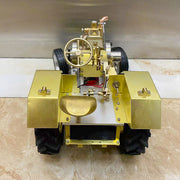 T12 Antique Roller Tractor Model Featuring a 1.6cc Mini Horizontal Single-Cylinder Water-Cooled Gasoline IC Engine——Enginediyshop
