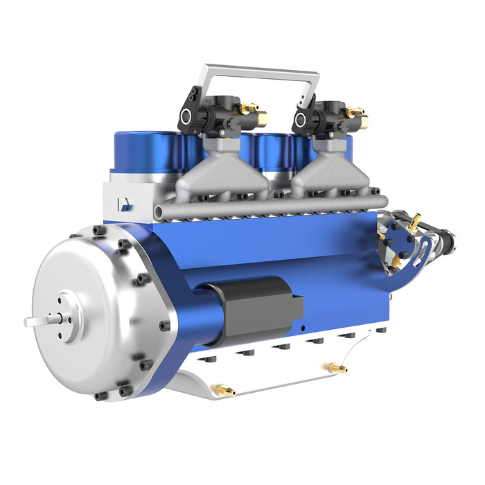 Rc Inline Engine HOWIN L6-210 ENGINE Mini Inline Six-cylinder Four-Stroke Water-cooled ...