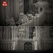 MOC -The Seven rings - Part A Super Large Building Block MOC Kit (99548PCS) enginediyshop