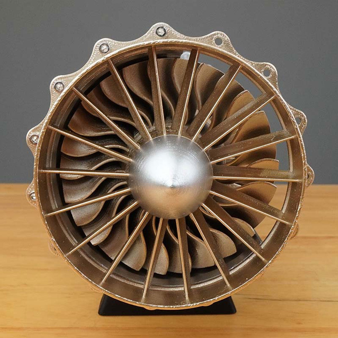 1/20 WS-15 Turbofan Frighter Engine Model DIY Assembly Electric Model (150+ PCS) enginediyshop