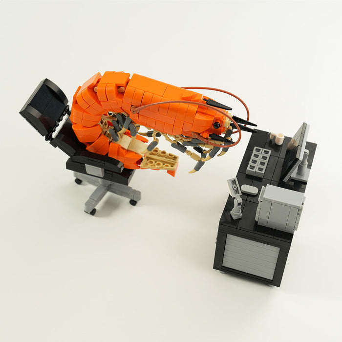 Working Shrimp Man Building Blocks Set-675PCS enginediyshop