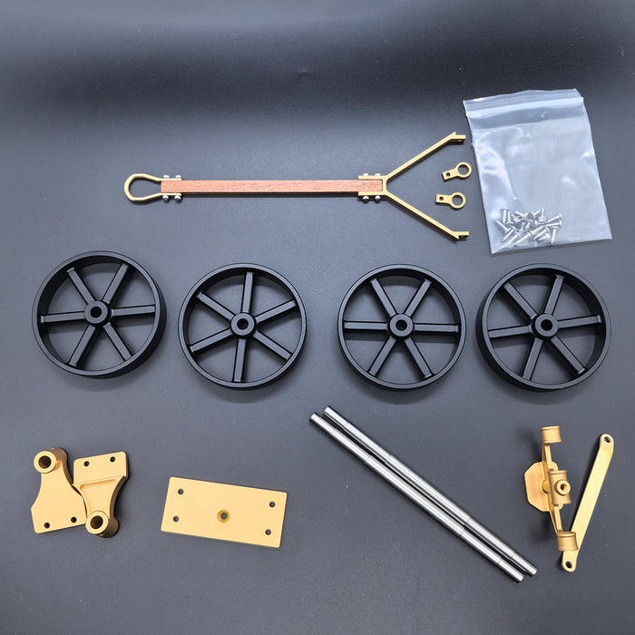 RETROL & OKMO Vintage Four-Wheel Engine Frame For B02/03/04 Hit&Miss Engine enginediyshop