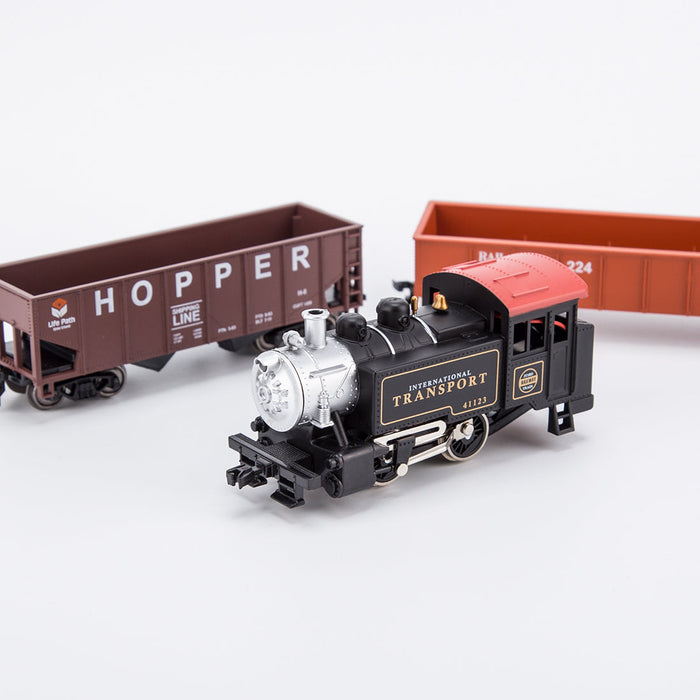 1/87 HO Scale British 0-4-0 Alloy Powered Steam Railway Model enginediyshop