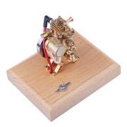 1.6cc Mini SAM Hit and Miss Four-stroke Vertical Gas Engine Internal Combustion Engine Model with Flying Ball Speed Limiter - Enginediyshop