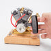 RETROL 4.2CC OHV V-Twin Cylinder Four-stroke Motorcycle Gasoline Internal Combustion Engine Model RTR Version enginediyshop
