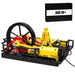 MOC-26403+MOC-164704 90° Offset Cylinder Steam Engine Building Blocks Set (1367PCS) enginediyshop