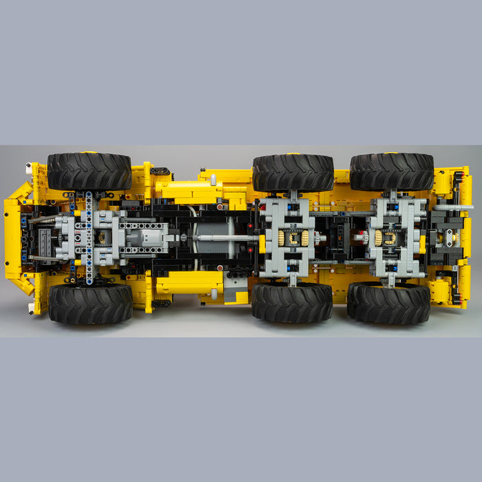 MOC- 1/20 Scale Berliet T100 French 1950s Heavy-Duty Transport Truck, Berliet Truck Building Blocks Set(Dynamic Version/3176PCS）
