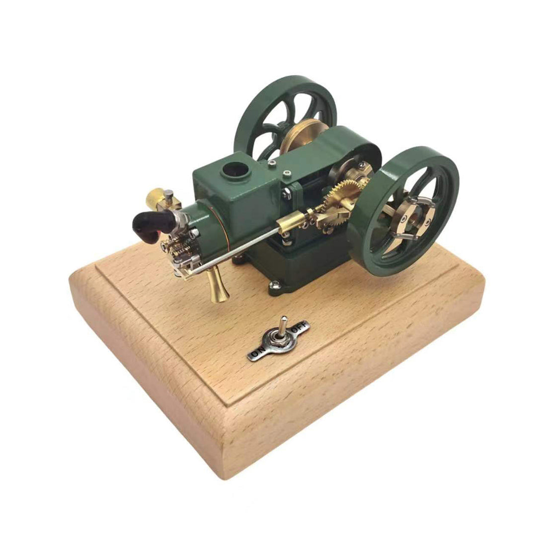 Hit Miss Model Engine Hit and Miss Gasoline Engine Internal Combustion Engine 1.6CC Mini ...