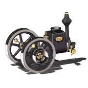 RETROL ENGINE HM-01 7cc Engine 4-stroke Horizontal Hit and Miss Internal Combustion Engine Model enginediyshop