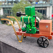 RETROL & OKMO L-D Miniature Single-Cylinder 4-Stroke Stationary Gasoline Engine Model 100th Anniversary Edition enginediyshop