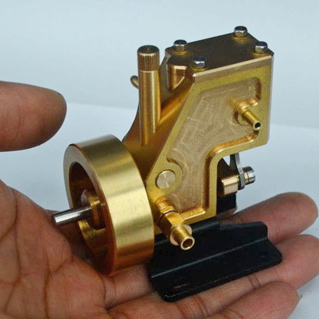 Mini Steam Engine Model Without Boiler | Creative Gift Set - enginediy