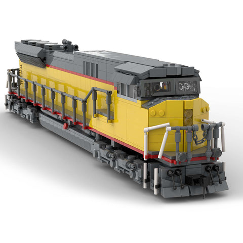 MOC-125310 EMD-SD90/43MAC Union Pacific Train Model Building Block Set 2241PCS