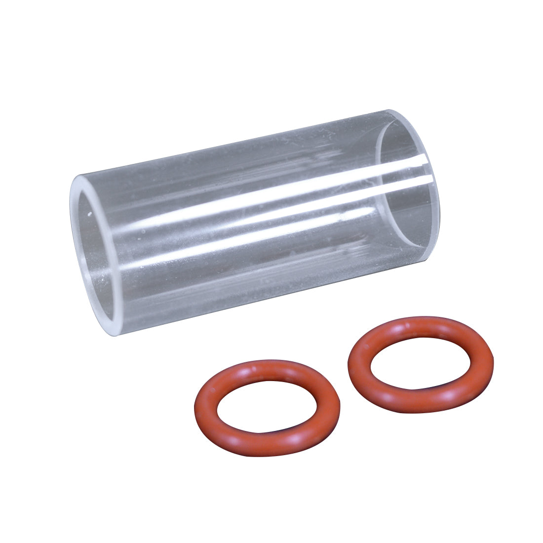 Glass Air Cylinder Sleeve & O-Sealing Rings Suitable for Vertical Steam Engine Model with Spherical Boiler Kit enginediyshop
