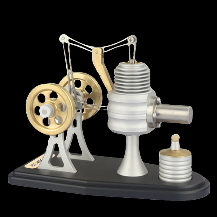 ENJOMOR Metal Balance Hot Air Stirling Engine Model Educational Toys ...