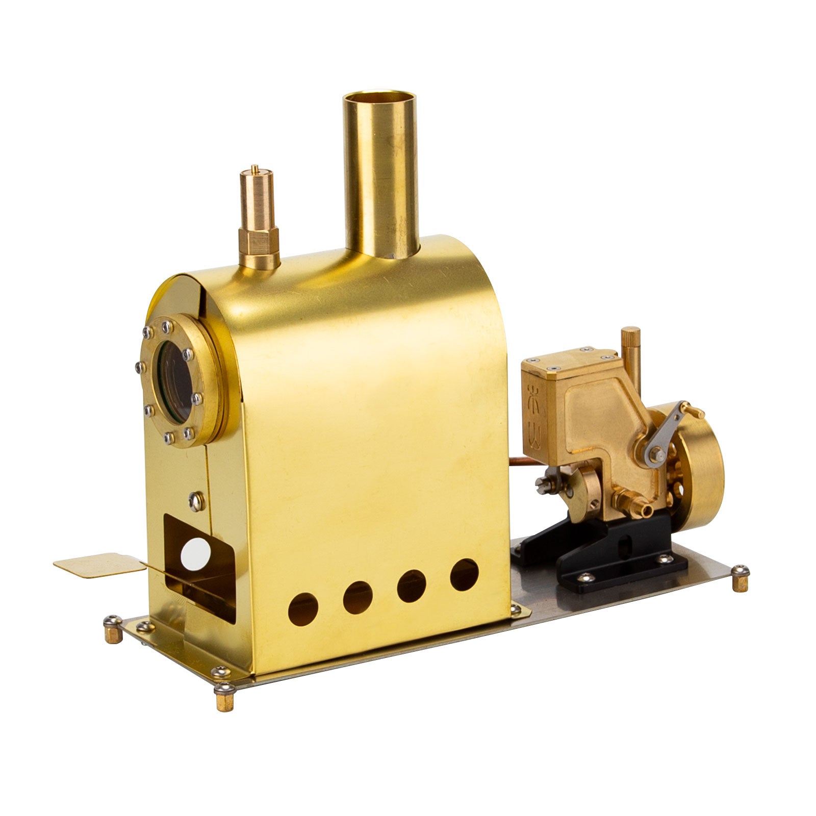 Mini Steam Engine Model Toy Creative Gift Set with Boiler - G-1B ...