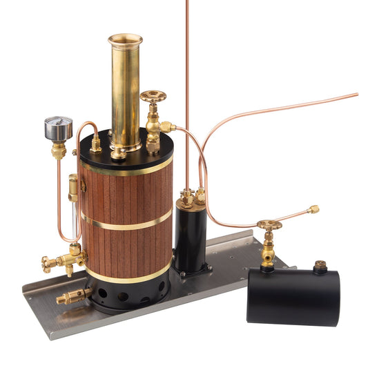 230ML Vertical Boiler Steam Boiler Model for Steam Engine Model Ship enginediyshop