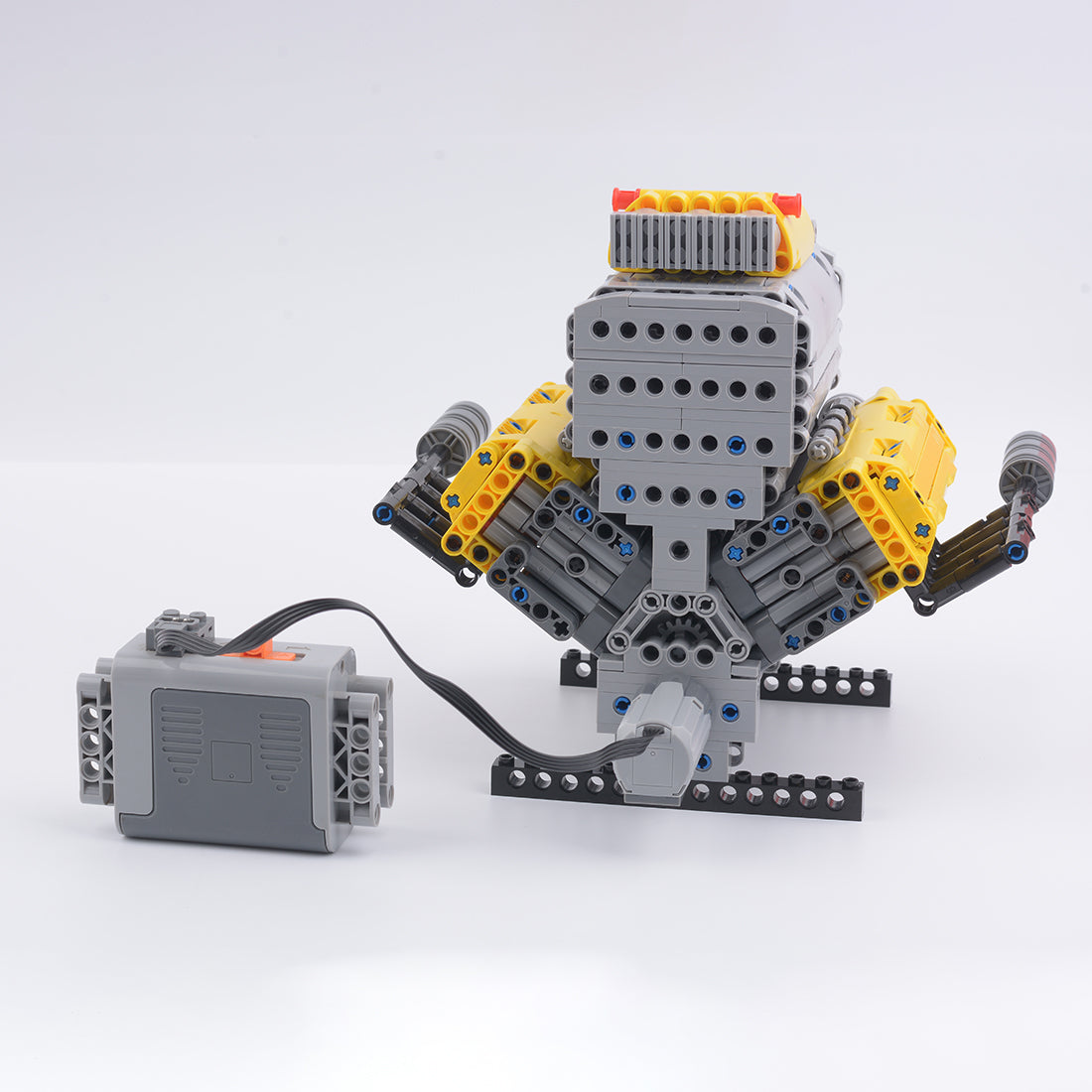 v8 engine building blocks