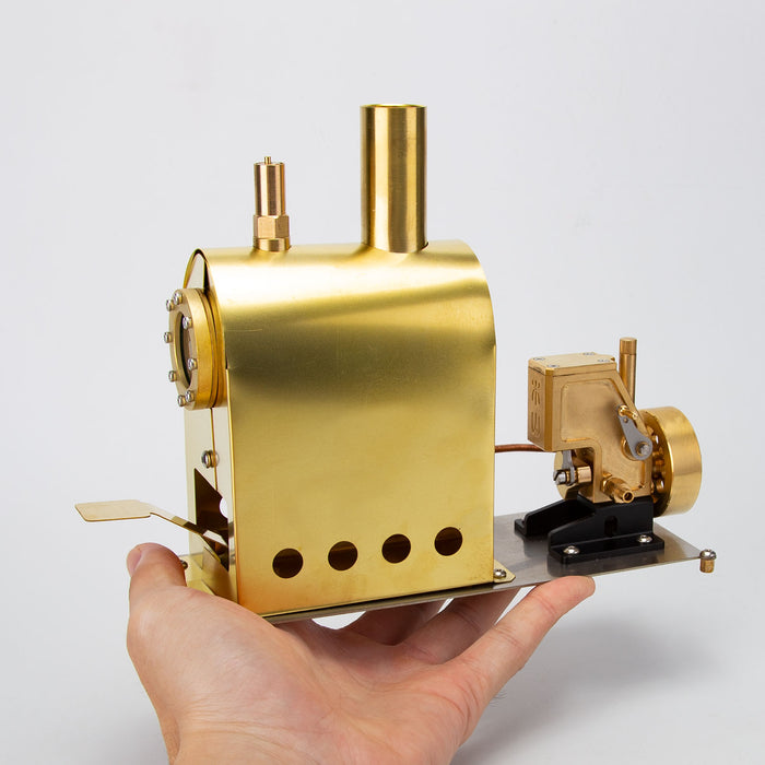 Merlin Steam Engine Mini Mini Steam Engine Model Toy Creative Gift Set with Boiler - G-1B ...