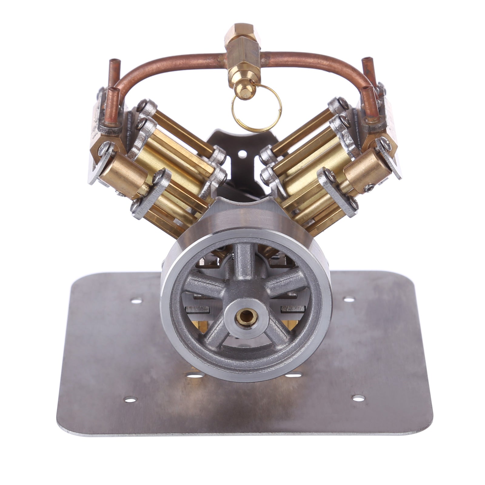 Mini V4 Steam Engine Miniature Steam Engine Model – enginediyshop