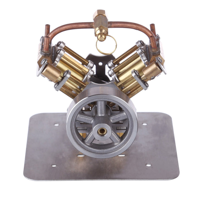 Mini V4 Steam Engine Miniature Steam Engine Model — enginediyshop