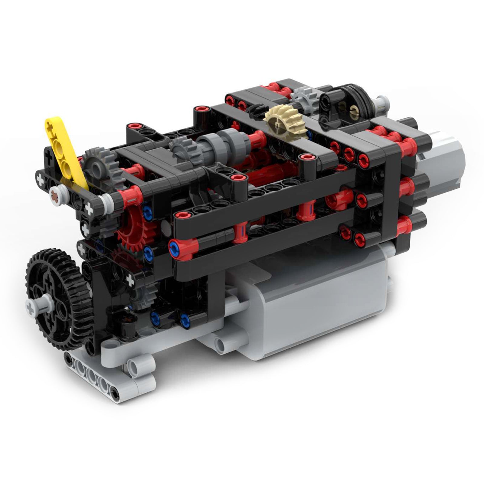 MOC-45647 4-Speed Gearbox Building Blocks