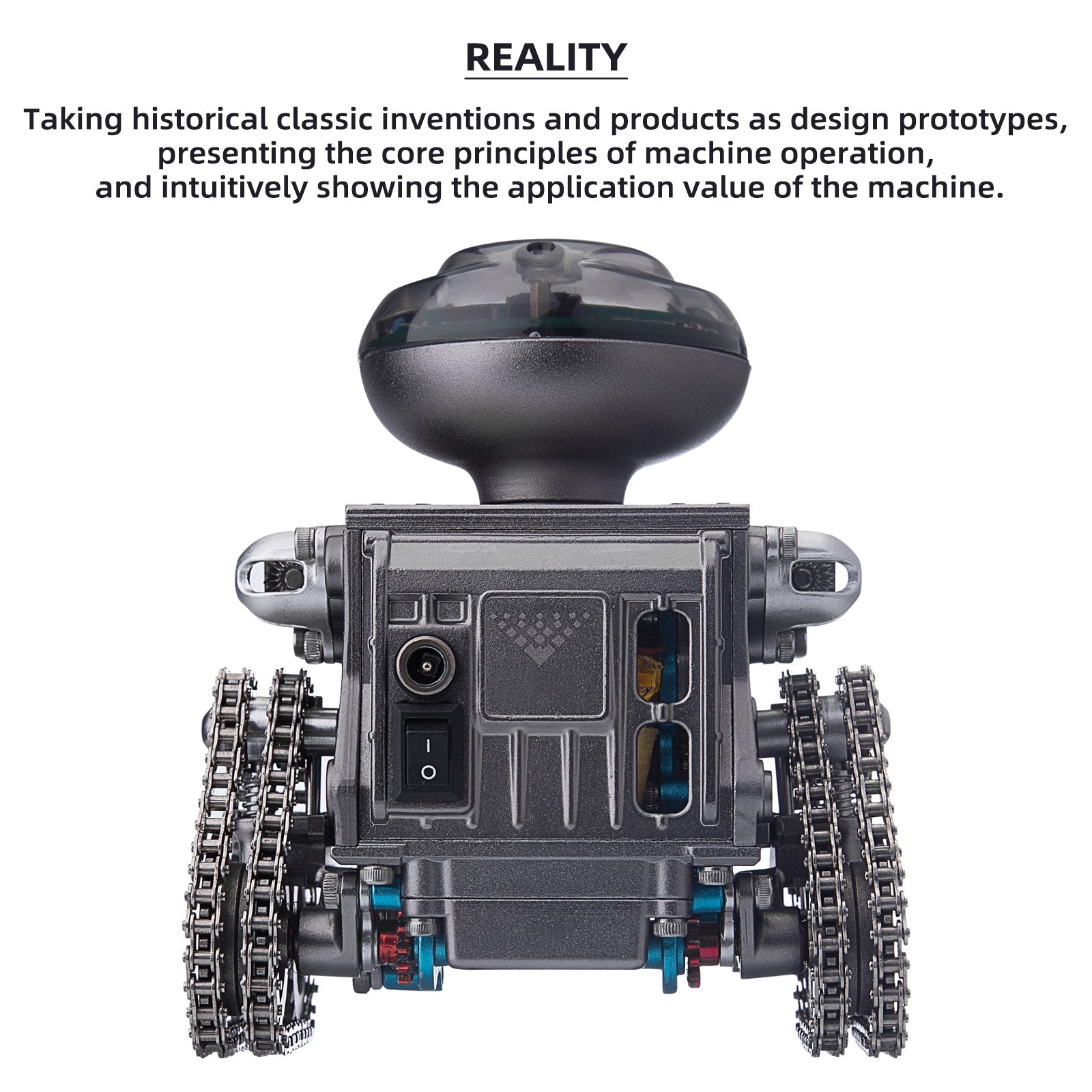 Tech Model Kit TECHING Robot Model Kit For Kids - Build Your Own Robot that Works ...
