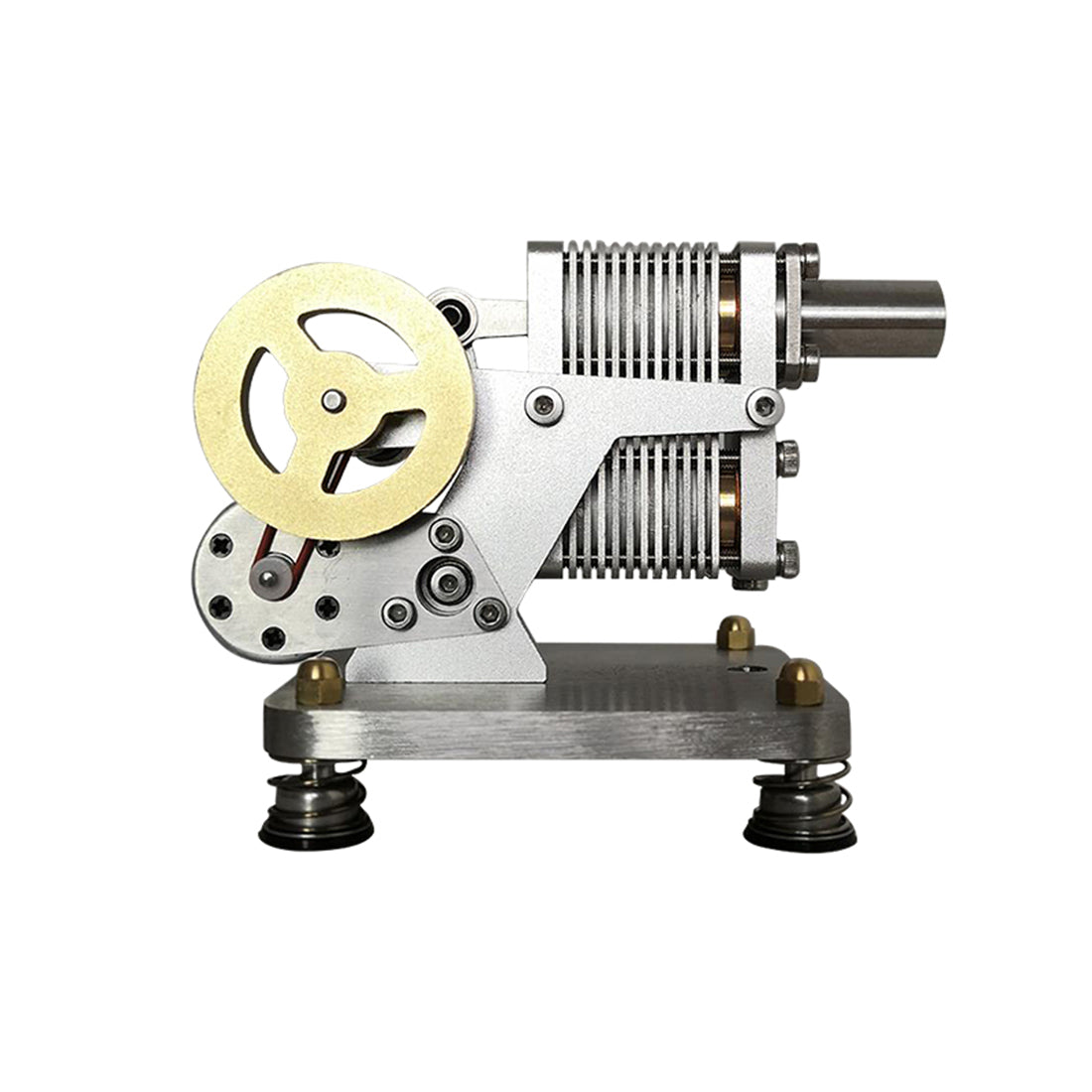 ENJOMOR Industrial Metal Mini α Structure Hot-Air Stirling Engine Elec ...