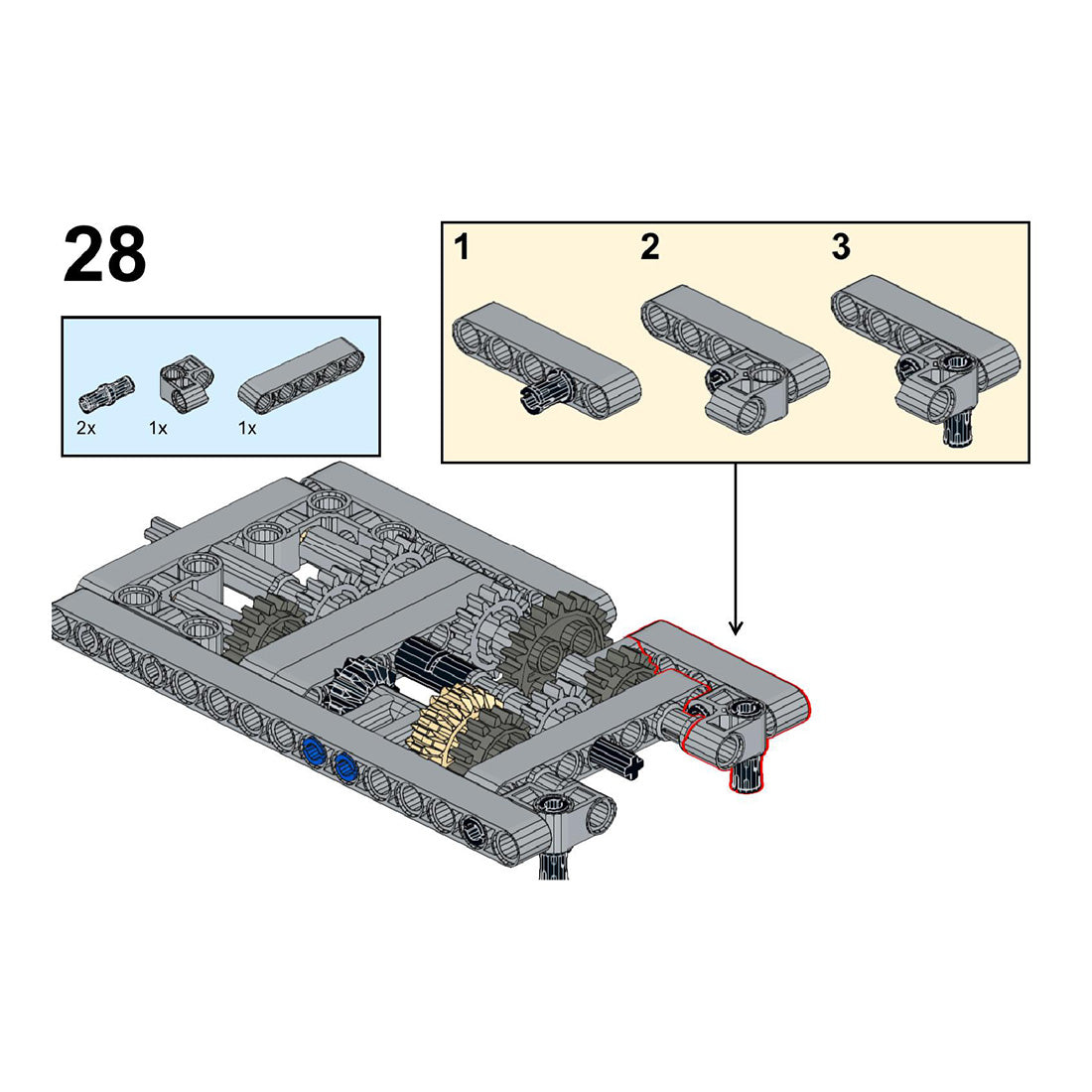 MOC-40128 V12 Engine with Gearbox Sci-fi Engine Model Building Blocks ...
