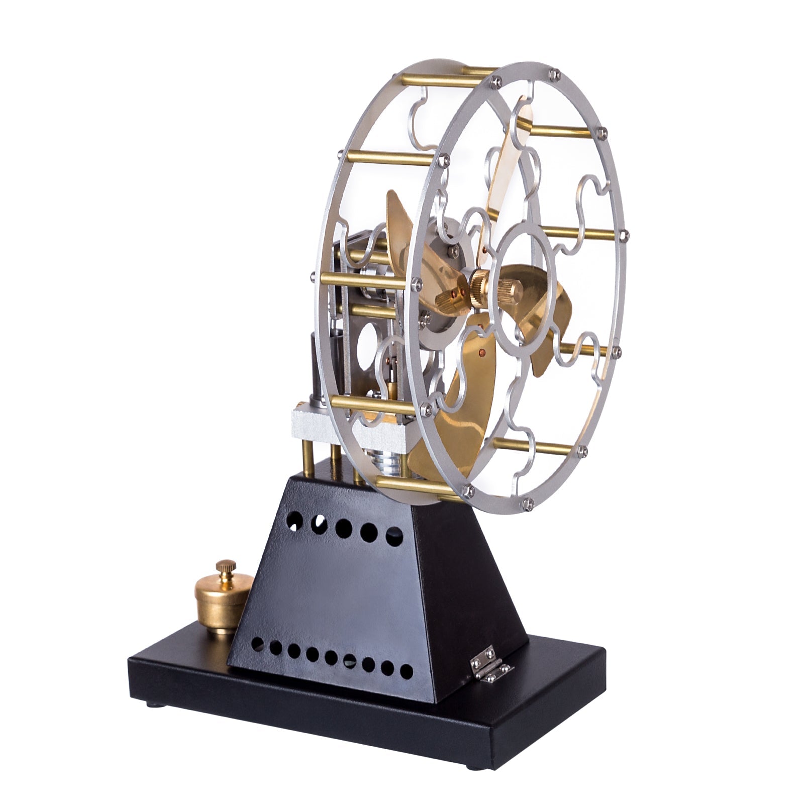 Thermal Power Stove Fan Vintage Stirling Engine Physics Science Experiment Energy Education Tool enginediyshop