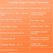 teching metal car engine model kit that works