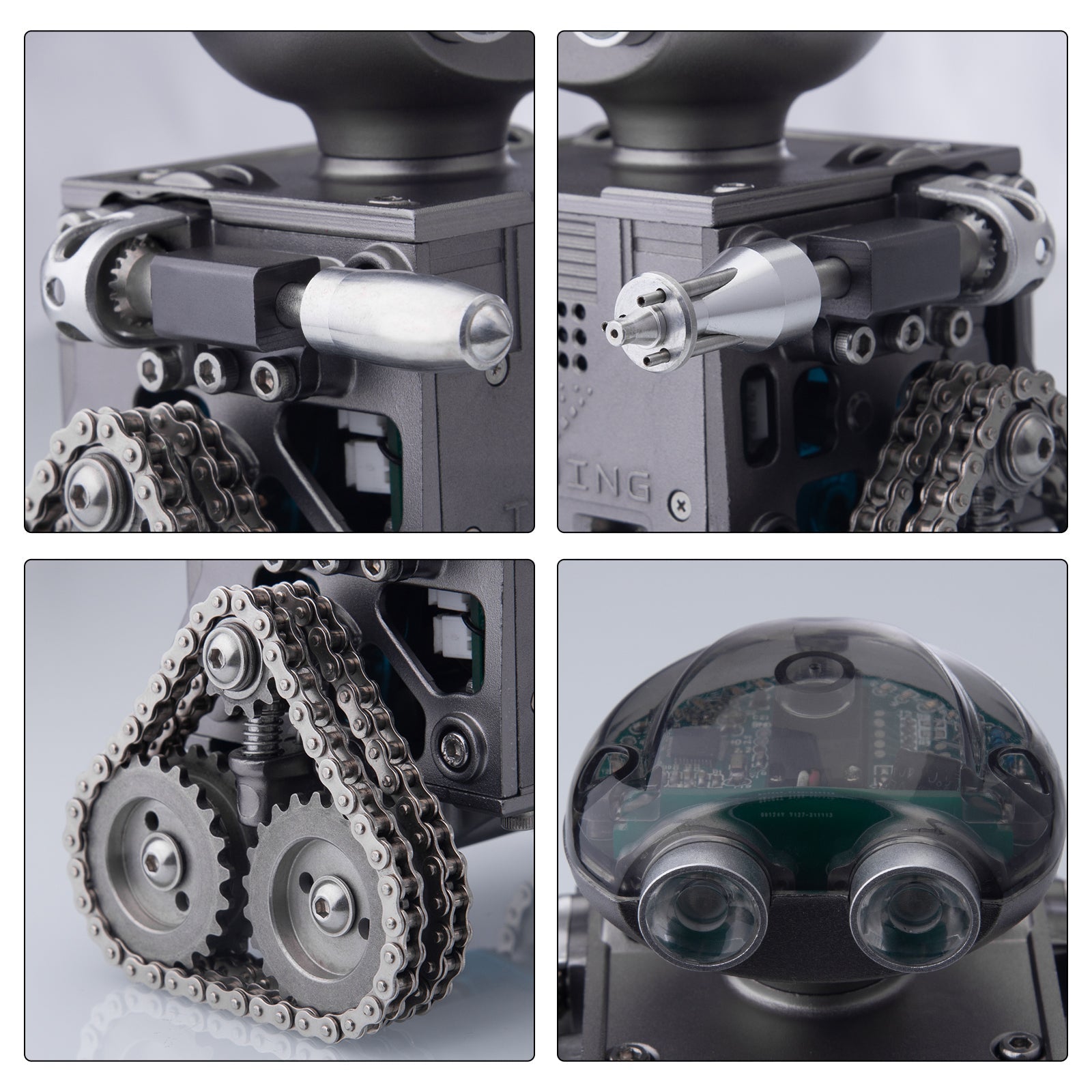 teching metal robot model kit that works