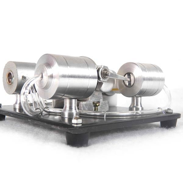Buildable Steam Engine Generator DIY Assembly Steam Engine Kit Model with Electric Generator - Enginediy ...