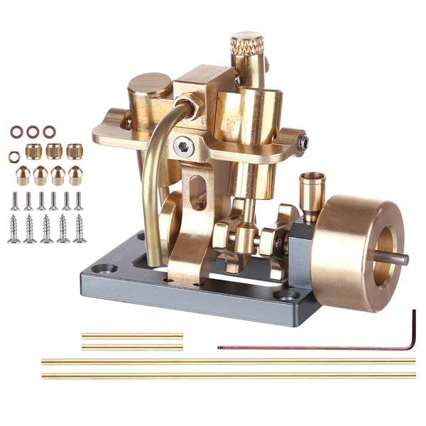 Mini Inline 2 Cylinder Steam Engine Model for Boat Model Engiendiy ...