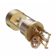 Microcosm M88 Mini Steam Engine Full Metal Live Steam Engine Model Kit Creative Gift Set - enginediy