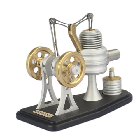 ENJOMOR Metal Balance Hot Air Stirling Engine Model Educational Toys & Gifts enginediyshop