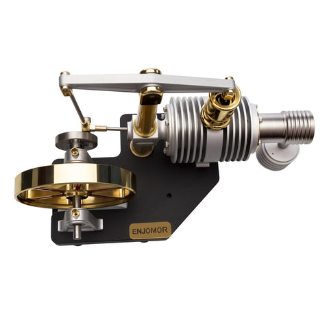 ENJOMOR Full Metal Stirling Engine Model Steam Science Educational Engine Toy enginediyshop