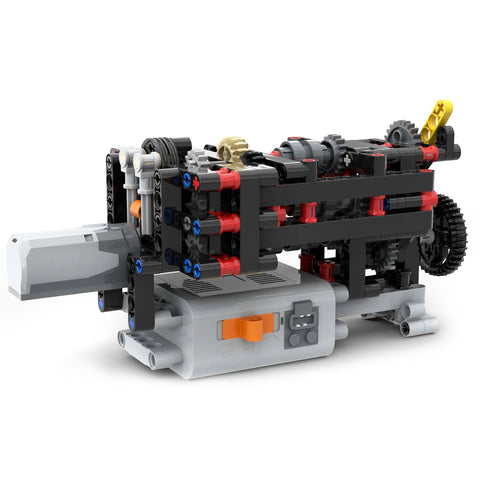4-Speed Gearbox Building Blocks